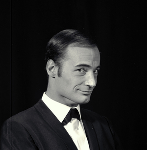 Bernard Haller 1966 (b/w photo)