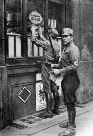III Reich Persecution of Jews around 1933 (photo)