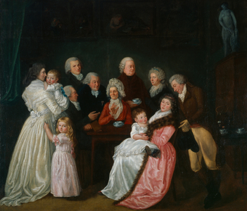 Family Reclam, c.1790 (oil on canvas)