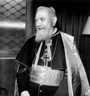 Cardinal Eugene Tisserant (1884-1872) june 15, 1961 (photo)