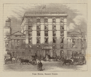 The Junior Army and Navy Stores, Limited, York House, Regent Street, Waterloo Place, SW (engraving)