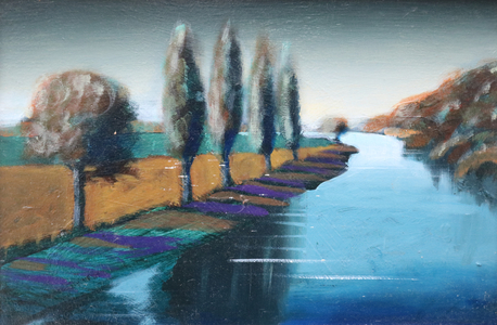 Nocturne IV, 2012 (acrylic on board)