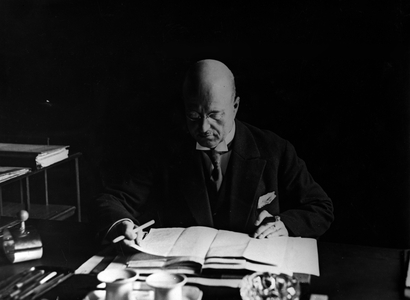 Civil servant in Germany, 1920's (b/w photo)