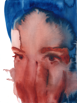 Take the Hand, 2018 (w/c on arches)