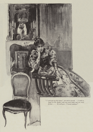 The Rebel Queen, by Walter Besant (litho)