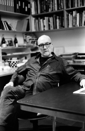 Sean Scully, 2014 (b/w photo)