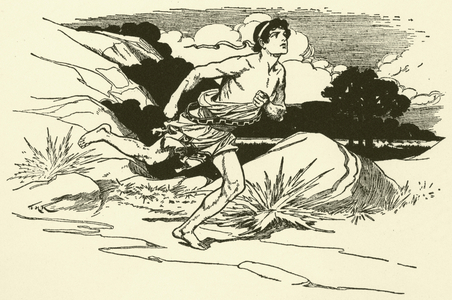 Bringing the News from Marathon (engraving)