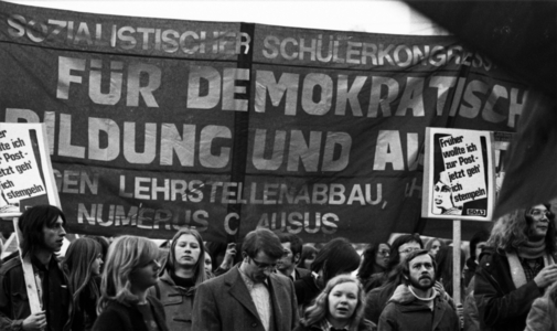 DEU, Germany, Bremen: The Socialist Students Congress of the SDAJ was …, 1975 (photo)
