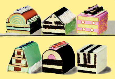 Theory and Practice of the Confectioner : Choice Dessert Slices #2, 1927 (print)