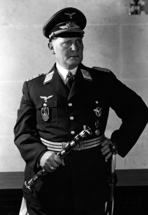 Portrait of Hermann Göring, 1938 (b/w photo)