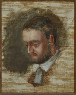 Portrait of Emile Zola (c. 1862-1864), Oil on Canvas