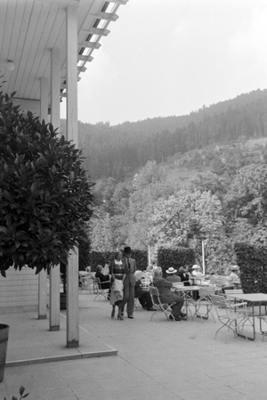 Holidays in the Black Forest, Germany 1930s (b/w photo)