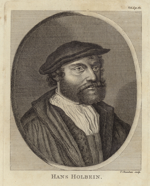 Portrait of Hans Holbein the Younger (engraving)