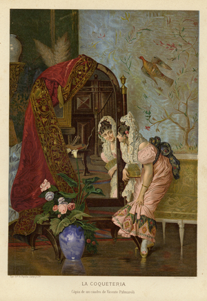 Coquetry (chromolitho)