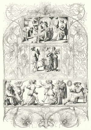 The course of human life (engraving)