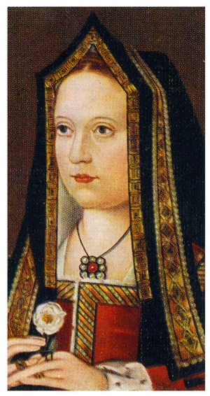 Portrait of Elizabeth of York, 1935 (litho)