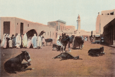 Street Scene, Tripoli (colour photo)