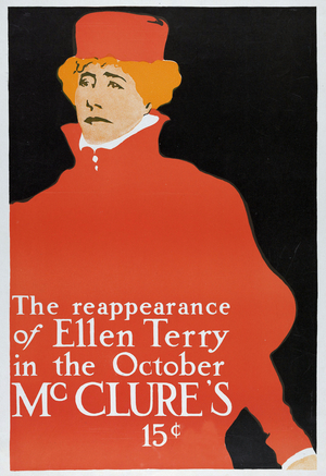 Front Cover of McClure's, pub. October 1907 (colour litho)