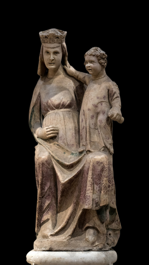 Renaissance - Sculpture: National Museum of San Matteo, Madonna with Child from Della Gherardesca Tomb, Pisa, Italy, 1323