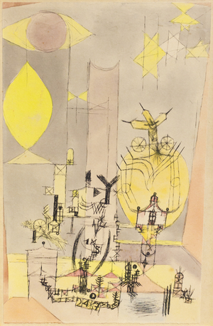 American Japanese (Amerikanisch Japanisch), 1918 (w/c & ink on paper & cardboard)