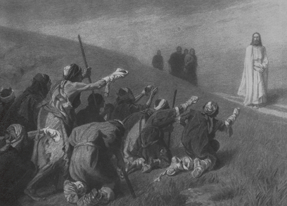 Healing of the Ten Lepers (litho)