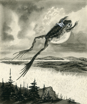 Go - I Don't Know Where, and Bring Back - I Don't Know What, 1949 (watercolour on paper)