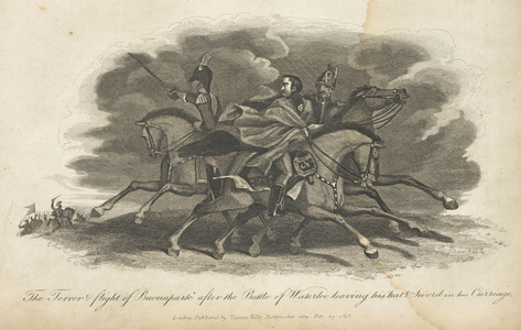 Joseph Buonaparte's flight from the battle of Vittoria.
