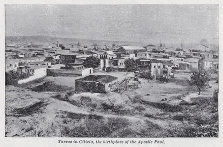 Tarsus in Cilicia, the birthplace of the Apostle Paul (b/w photo)
