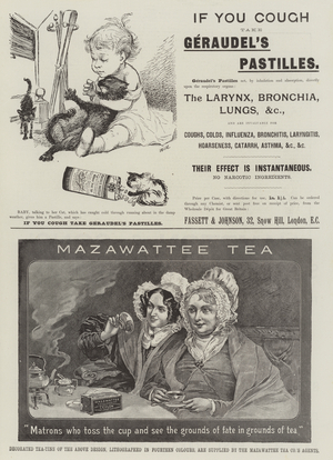 Page of Advertisements (engraving)