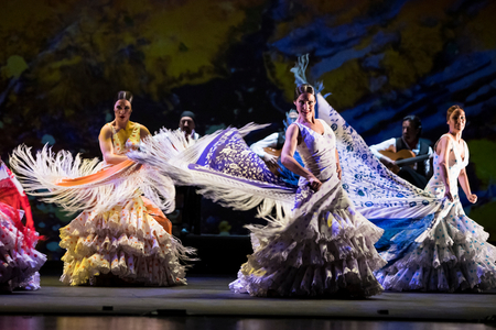 Spanish National Ballet Company performing "Centenario Antonio Ruiz", 14 April 2021, Teatro de la Maestranza, Seville, Spain (photo)
