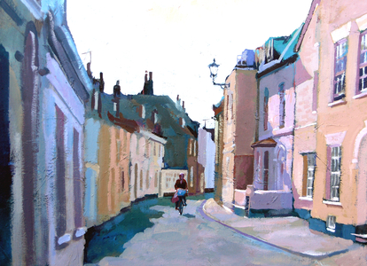 Middle St, Deal, 2007 (acrylic on board)