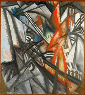 Urban Landscape (painting on canvas)
