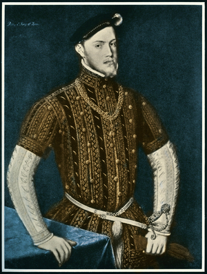 Prince Philip II of Spain (1527-1598) (print)
