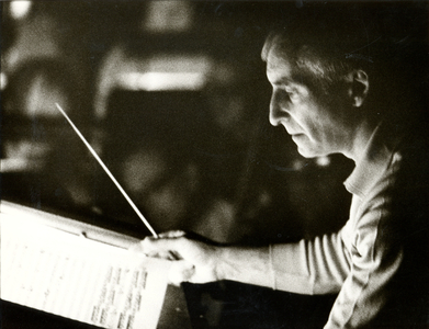 NEUMANN, Václav - in 1975 Czech conductor, b. 1920