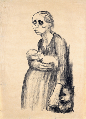 Poster against paragraph 218, 1924 (lithograph)