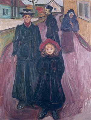 Four life ages, 1902 (painting)