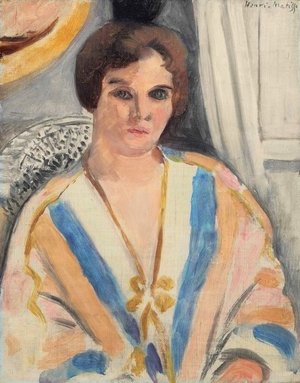 Woman in Oriental Costume, 1920 (oil on board)