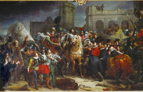 Entrance of Henri IV in Paris, March 22 …