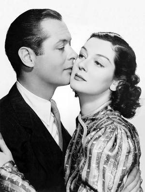 Robert Montgomery And Rosalind Russell
