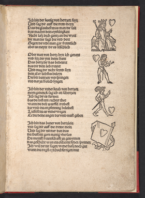 Fortunes from Playing Cards, c.1510