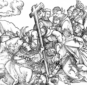 The "Lutherisch Strebkatz", 1524