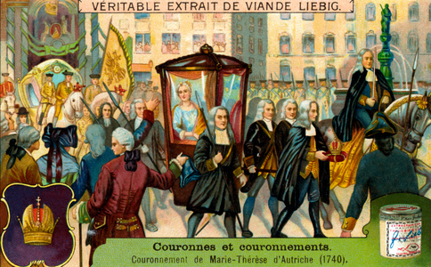 Coronation of Maria Theresa of Austria, 1740