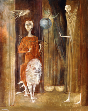 Peek-a-Boo, 1961 (oil on canvas)