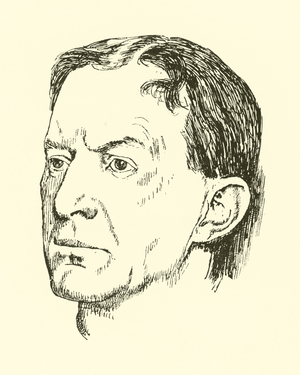 Walter de la Mare (litho)