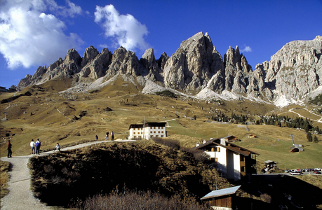 At the Grödnerjoch, 1999-2001 (photo)