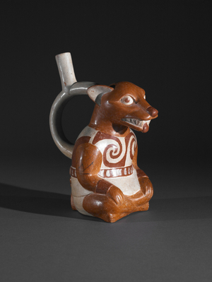 Fox Vessel, 100-800 AD (ceramic)