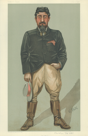 General Christian De Wet (colour litho)