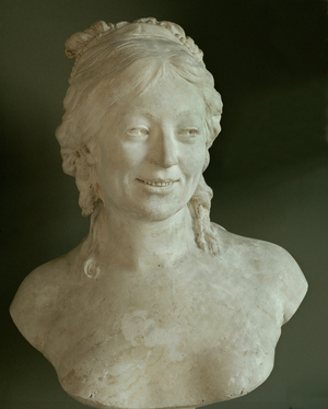 Marie-Ange Cecile Houdon, wife of the artist …