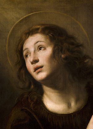 Saint John the Evangelist (oil on canvas) (detail of 3498742)