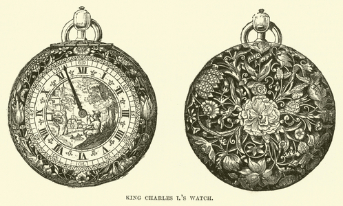 King Charles I's Watch (engraving)